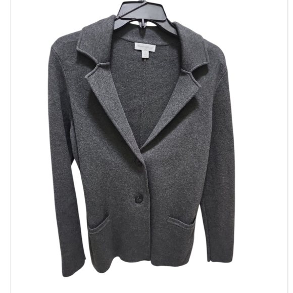 CHARTER CLUB  Womens New Gray Heather Sweater - Picture 3 of 4